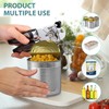 Multifunctional Stainless Steel Manual Can Opener and Bottle Opener, Heavy