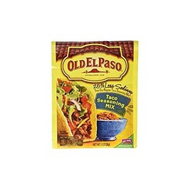 Old El Paso 25% Less Sodium Taco Seasoning Mix (Pack of 3) 1 oz Packets