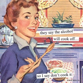 Paperproducts Design Anne Taintor Paper Napkins (20 Pack), Don't Cook It, Multicolor