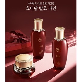 Sooryehan Hyobidam fermented 3-piece set + fermented 5-piece gift / 수려한 효비담 발효 3종 세트+발효5종 기프트X2+수려한 클렌징폼100ml