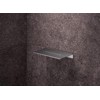 PHOS Design Shower Shelf 20 cm Wide Brushed Stainless Steel
