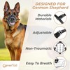CleverTail German Shepherd Muzzle for Large Sized Dog – Metal