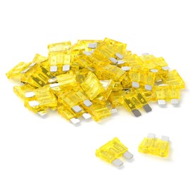 (60Pcs) 20 Amp Standard Car Fuses, 20A Automotive Fuse(ATO/ATC), Blade Fuse for Car/RV/Truck/SUV/Motorcycle/Boat