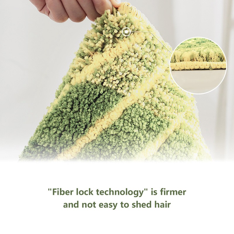 Leaf shaped Floor Mat Entrance Non slip Door Mat for