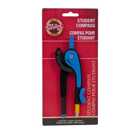 KOH-I-Noor Student Compass -1 Piece(s) -Plastic, Metal -Blue