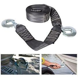 munirater Boat Trailer Winch Strap 2 Inch Double Hook Replacement for Ranger Boats 9642019