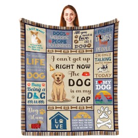 Parcae Dog Mum Gifts, Dog Lovers Gifts for Women, Gifts for Dog Lovers, Best Dog Mum Gifts, Dog Mum Gifts for Women, Dog Remembrance Gifts, Gifts for Dog Owners, Dog Memorial Gifts Blanket 150x130CM