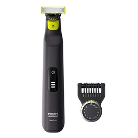 Philips Norelco OneBlade 360 Pro Hybrid Electric Trimmer, QP6531/70, Black