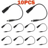 For Dell LOT 10 Power Charger Converter Adapter Cable For