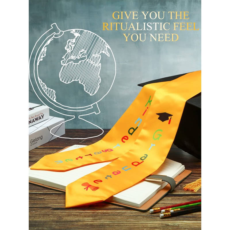 Jeere Kids Graduation Stole Preschool Kindergarten Graduation Printed Stole Kindergarten