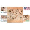 Extra-Large Foldable Baby Floor Mat with Animal Print - Safe