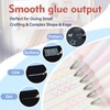 Vamoseehi Quick Dry Glue Pen, Ballpoint Roller Glue Pen Set,