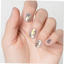 FOMIYES Nail Art Decor Set Rhinestone Moon Decorations Stars Nail Stickers for Stage Performance