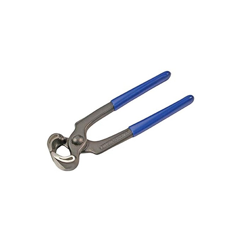 BGS 551 Din 5241 End Cutting Pliers, Black/Blue, 180 mm