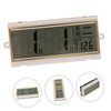 Operitacx Elegant Digital Wall Clock Calendar and Temperature Large Lcd