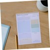 Gadpiparty Undated Desktop Planning Pad with Thick Backing and Double