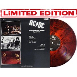 AC/DC - Live at Paradise Theater, Boston 1978 - Limited Edition Red Marble Vinyl