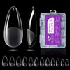 Gelike EC Medium Almond Nail Tips – Full Cover Soft