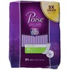Poise Poise Incontinence Panty Liners, Very Light Absorbency, Long, 81
