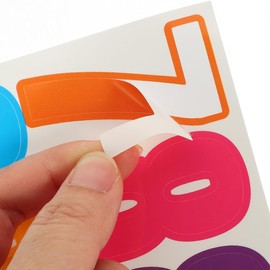 Operitacx Pegatinas De Letras Impermeables Autoadhesivas 24 Hojas De Vinilo Para BuzóN DecoracióN Multiuso Para Hogar Oficina Puertas Y Manualidades Diy