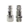 Euro Air Line Hose Compressor Fittings Connector Male Quick Release