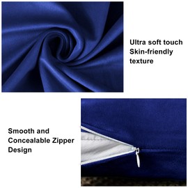 AUSSPVOCT Velvet Throw Pillow Covers 18 x 18 Set of 2, Soft Decorative Couch Pillow Cover Square Cushion Covers for Sofa Bed Car Living Room Farmhouse Decor, Cream White