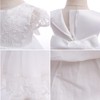 DPKM Vestido de Bautizo para Bebés y Niñas Recién Nacidas,