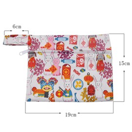 GLEAVI GLEAVI 1 Set 7pcs Pantiliners for Women Outfit Sets for Women Organic Pads for Women Reusable Cloth Bamboo Mama Cloth Napkin Cloth Charcoal