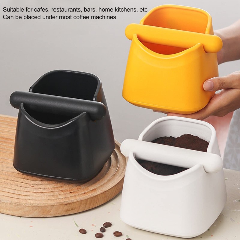 Coffee Knock Box, 4.9 Inch Espresso Dump Container with Removable