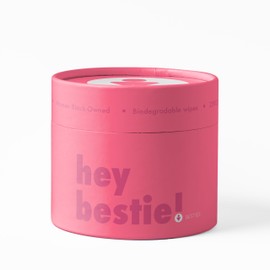 That's Besties - Prebiotic Feminine Wipes - Flushable Biodegradable PH Balanced Hygiene Wipes for Sensitive Skin Free from Fragrance Parabens and Sulfates - 10 ct.