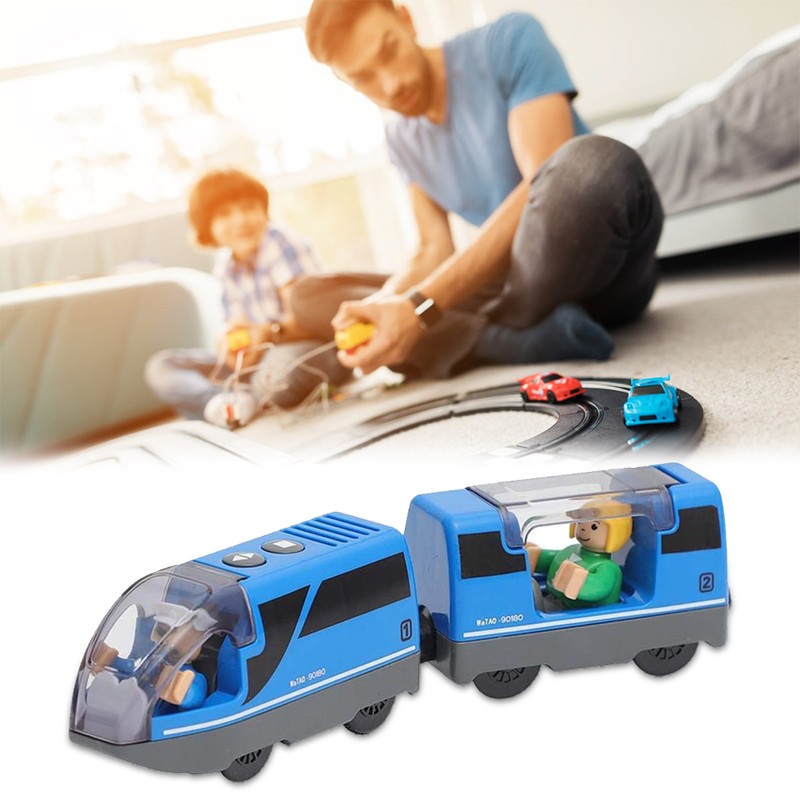 Battery Operated Action Locomotive Train Electric Train Toy Magnetic Electric