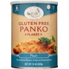 CheffJeff Nathan Creations, Gourmet Panko Plain Gluten Free, 15 Ounce