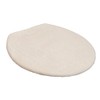 Toilet Lid Covers, Ivory
