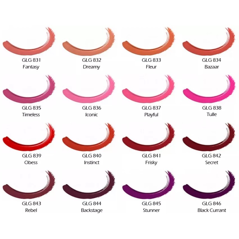 16 LA GIRL Matte Pigment Lip Gloss Flat Finish "Full