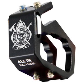 Blackjack Firefighter Helmet Aluminum Flashlight Holder (All in)