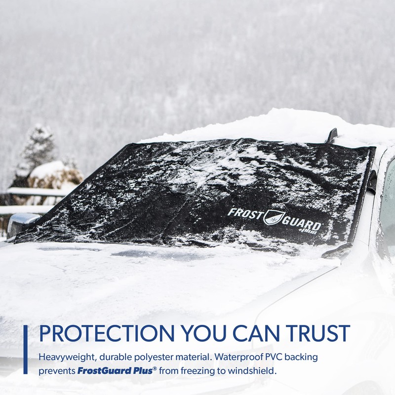 FrostGuard Plus | Winter Windshield Cover for Ice and Snow,