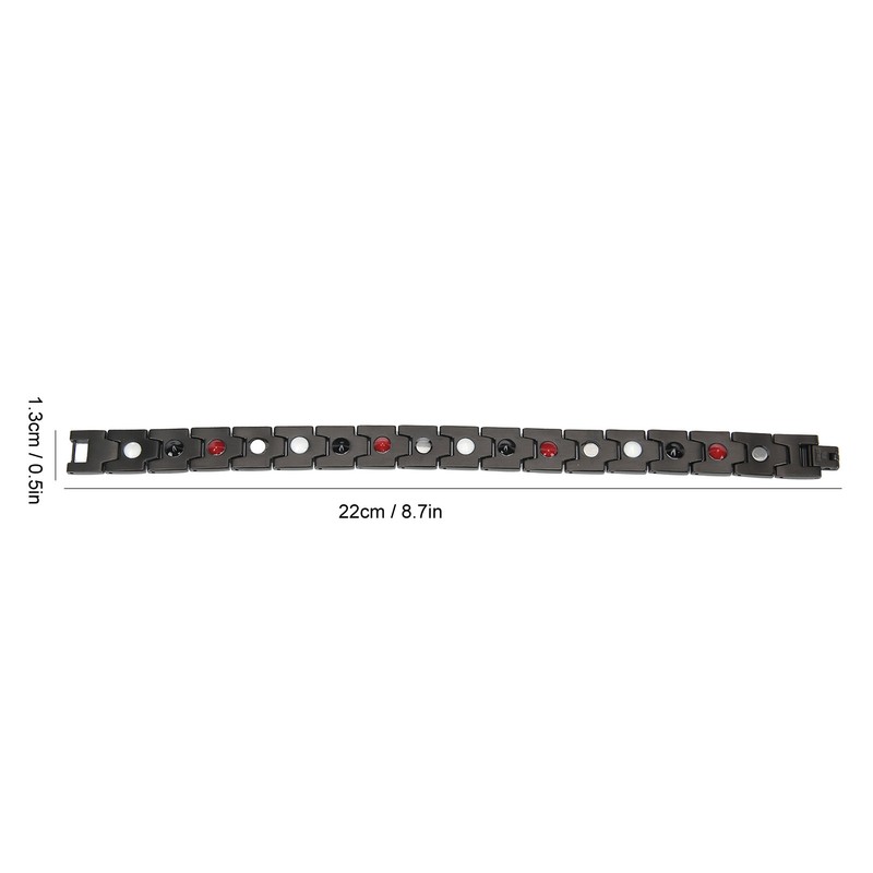 Magnet Bracelet Stainless Steel Fatigue Relive Hand Chain Unisex Health