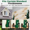 Pro Siding Installation Tools, Siding Gauge Tools, Adjustable Reveal, Heavy-Duty