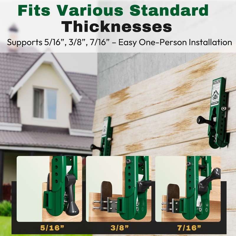 Pro Siding Installation Tools, Siding Gauge Tools, Adjustable Reveal, Heavy-Duty