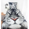 Klaus Herding GmbH Bed Linen Set White Tiger 135 x