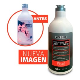 Risan Shampoo Bergamota Crecimiento De Cabello Y Barba
