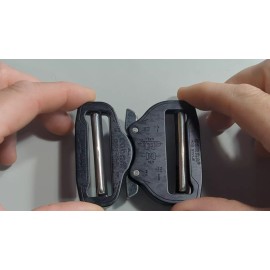 Cobra AustriAlpin COBRA 2" 50mm Quick Release Dual Adjustable No Sew Duty Belt Buckle