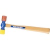 VAUGHAN Soft Face Hammer, American High Carbon Steel Head, 6