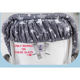 Todays Kids High Chair Straps, Compatible with Graco Highchairs, Replacement Harness Straps for 5 Point High Chairs, Replacement High Chair Belt