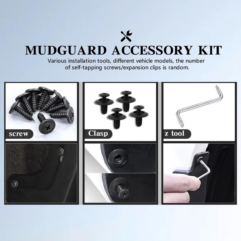 ASUXCV Mud Guards Flaps Splash Fit for Maserati Levante 2017-2021