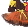 Thankgiving Outfits Baby Girls My First Thanksgiving Turkey Tutu Romper