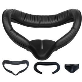 HAPPOW Comfort Face Cover for Oculus/Meta Quest 2, Breathable Air Circulation Design, Face Pad, Sweatproof & Anti-Fog, Easy Installation