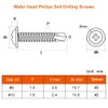 #10 x 1-1/2" (1/2" to 1-1/2" Available) Wafer Head Self