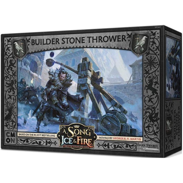 A Song of Ice and Fire Tabletop Miniatures Game Builder Stone Thrower - Powerful Artillery for Westeros! Strategy Game for Adults, Ages 14+, 2+ Players, 45-60 Minute Playtime, Made by CMON