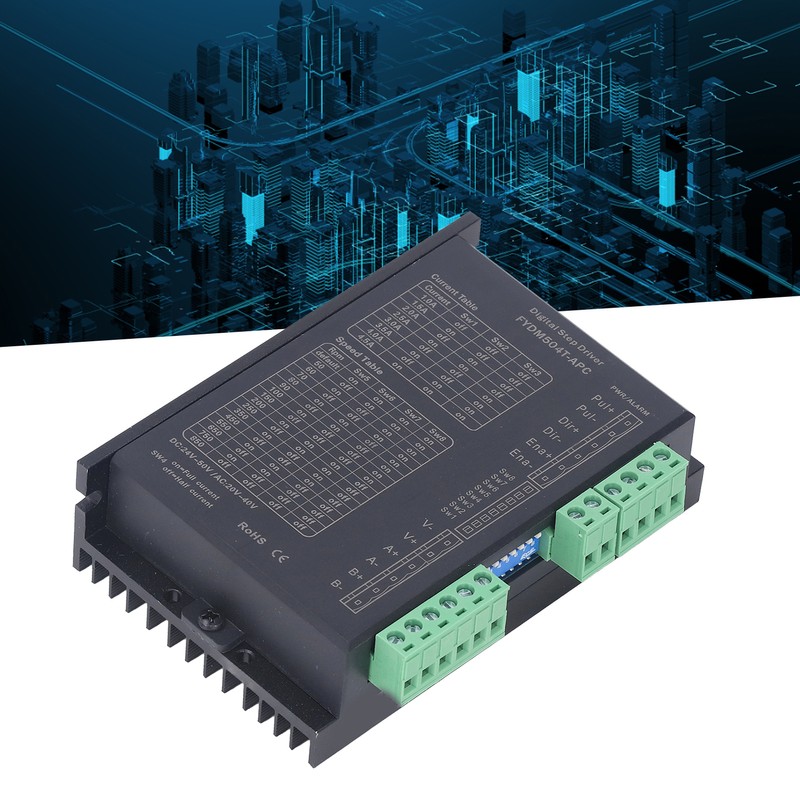 CNC Stepper Motor Driver Adjustable Digital Stepper Controller for 56mm